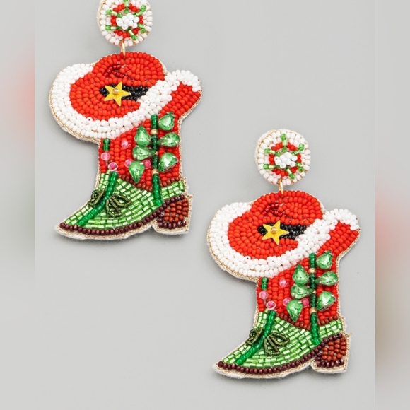 Christmas Earrings 10 types - Picture 5 of 10